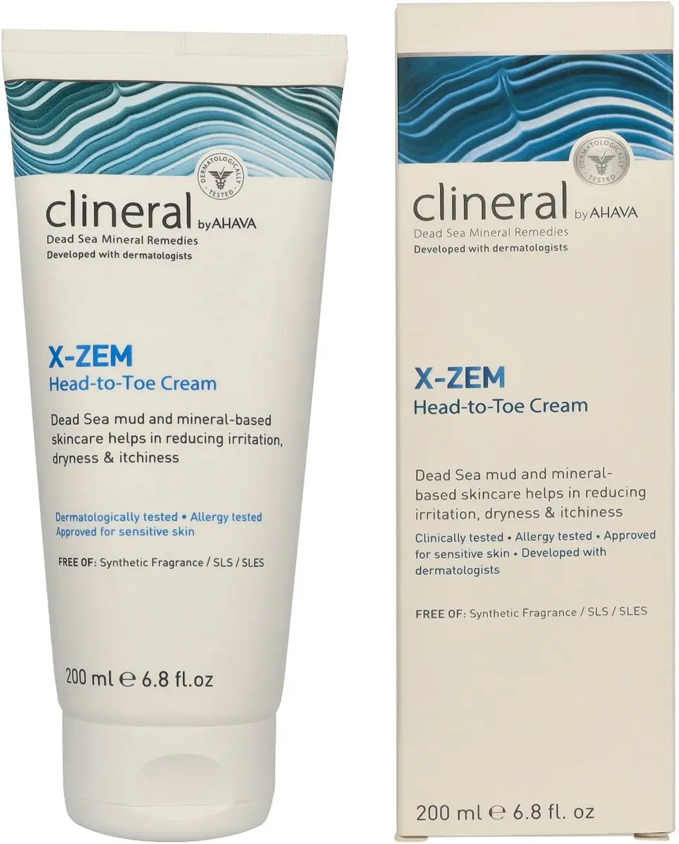 AHAVA Clineral X-ZEM Gevoelige Huidcrème 200ml