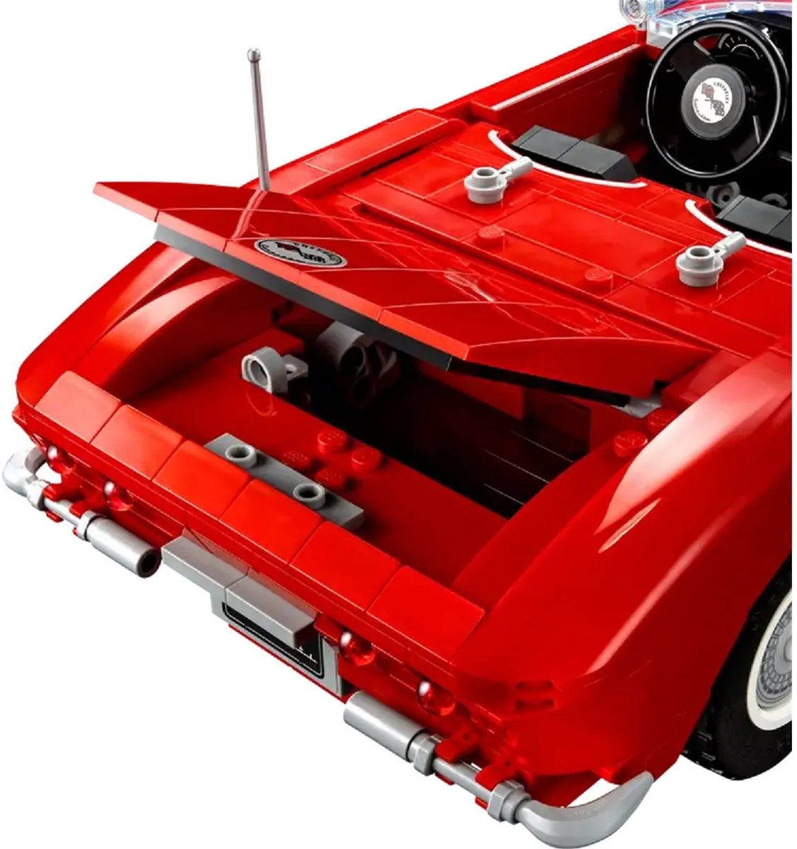 LEGO Icons Corvette 10321 - 1210 Stukken - Rood - afbeelding 3 van 6