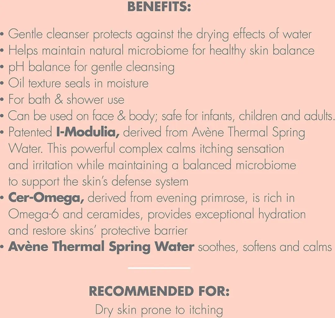 Avène Xeracalm AD Reinigende Olie 400ml - afbeelding 6 van 6