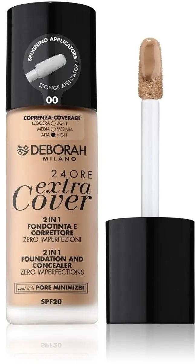 Deborah Milano 24Ore Extra Cover Foundation 30ml