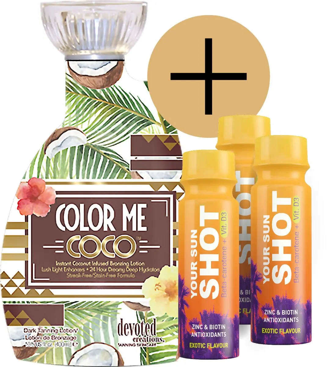 Devoted Creations Color me Coco + 3 Your Sun Shots