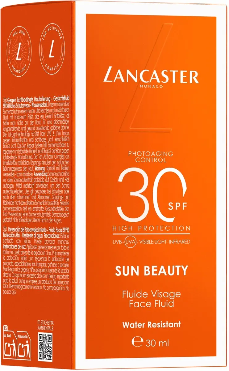 Lancaster Sun Beauty Face Fluid SPF30 30ml