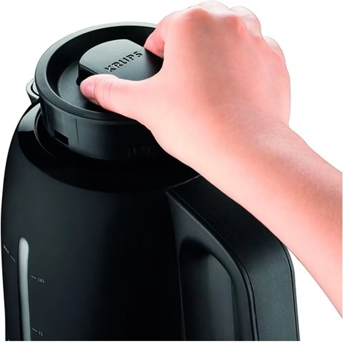 Krups BW2448 Waterkoker 1,6L - Zwart