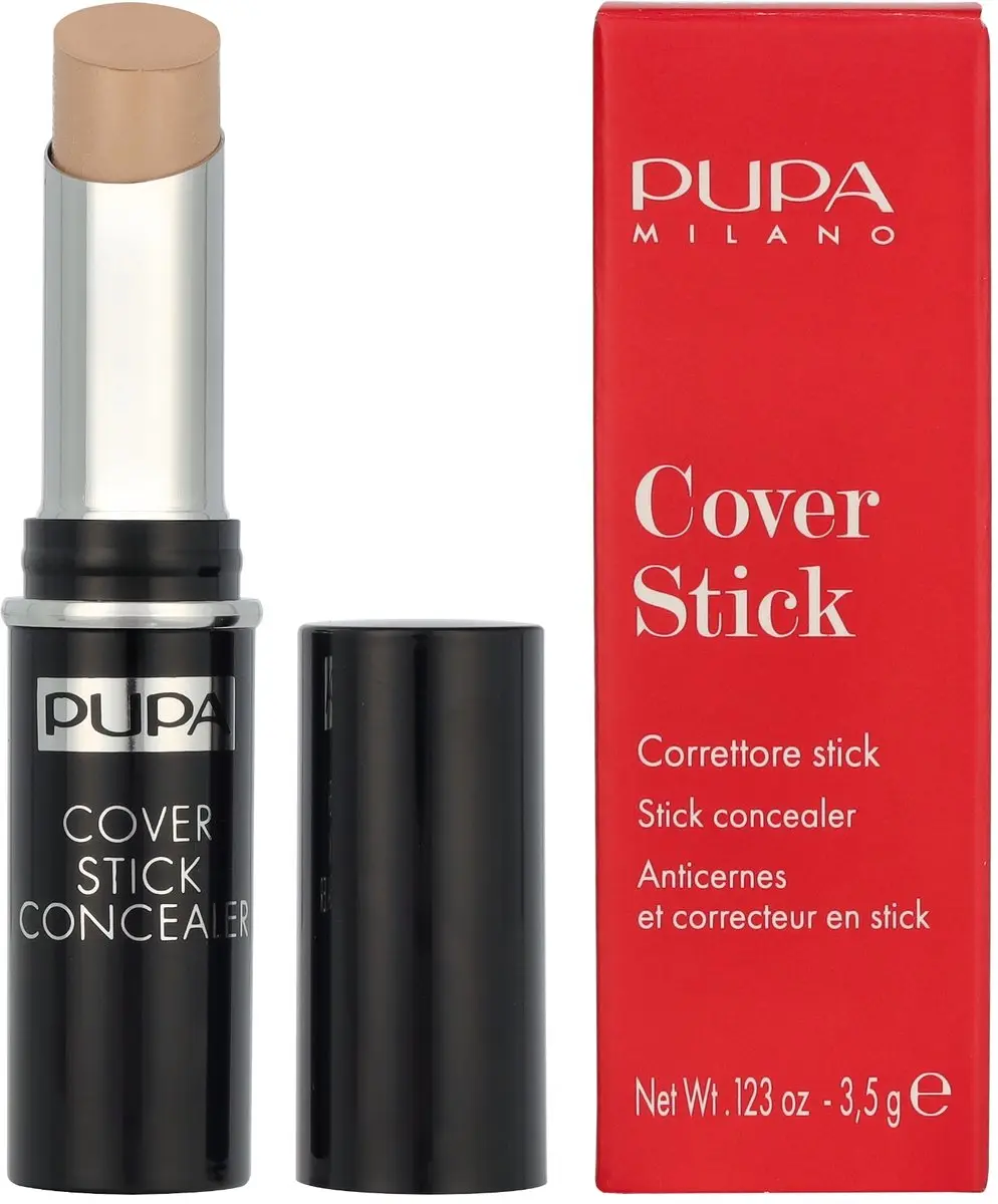 Pupa Milano Cover Stick Concealer 001 Light Beige - 3.5g