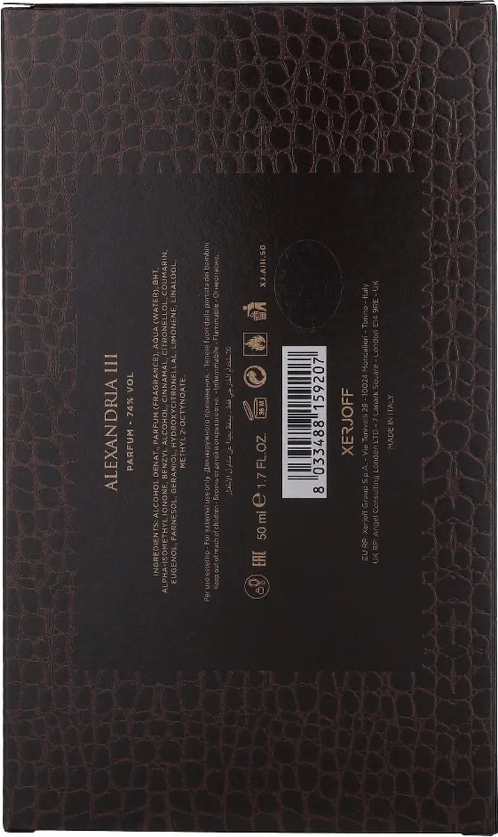 Xerjoff Alexandria III Extrait de Parfum 50ml
