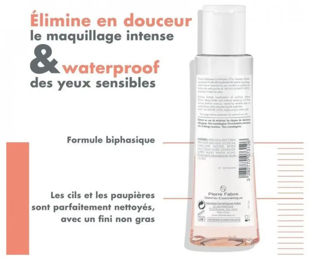 Avène Intense Oogmake-upremover 125ml - afbeelding 6 van 6