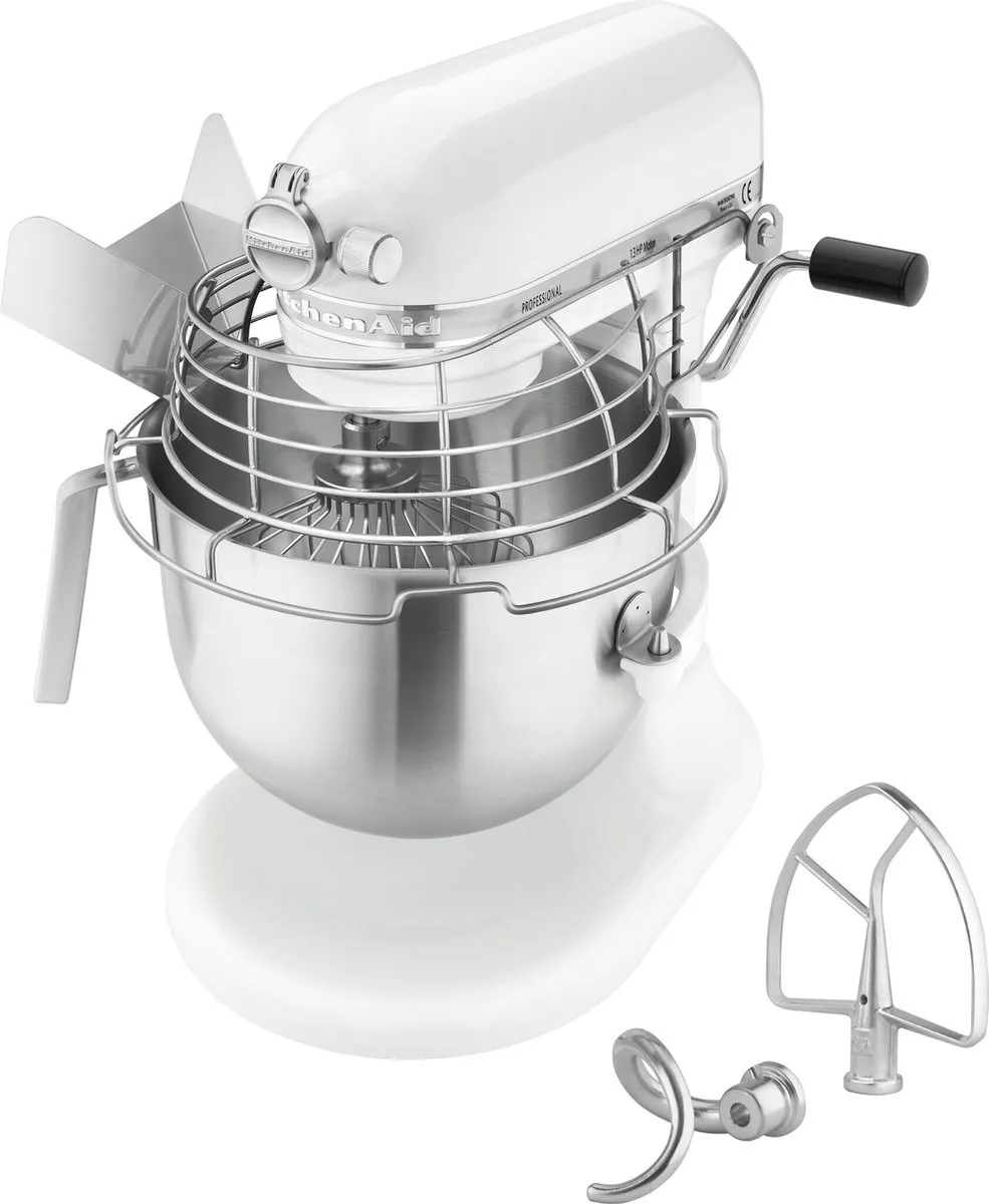 KitchenAid 5KPM5XEWH Keukenmachine - 6,9L Wit - afbeelding 6 van 6
