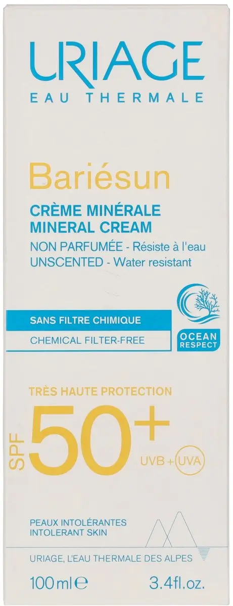 Uriage Bariésun Mineral Crème SPF 50+ 100ml