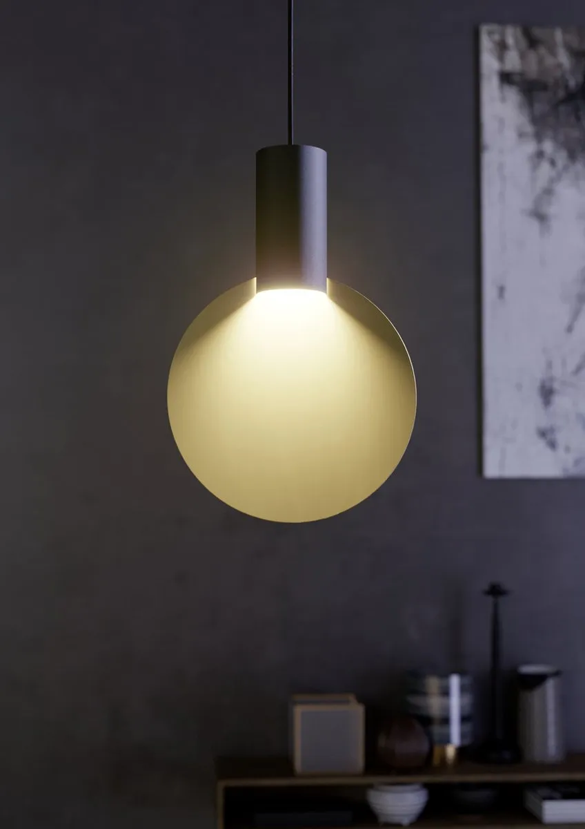 Eglo Sarona Hanglamp GU10 91cm - Zwart/Goud - afbeelding 6 van 6