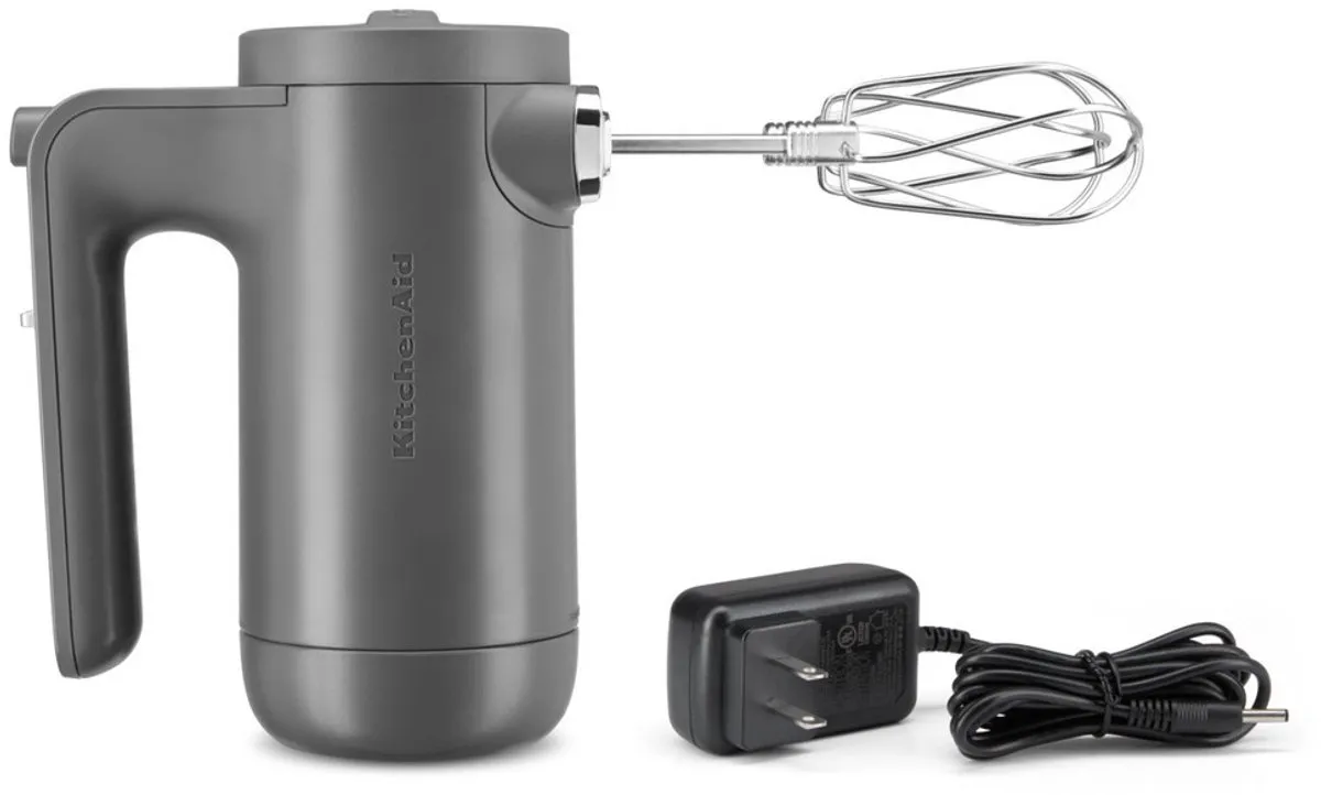 KitchenAid 5KHMB732EDG Handmixer 16W - Grijs