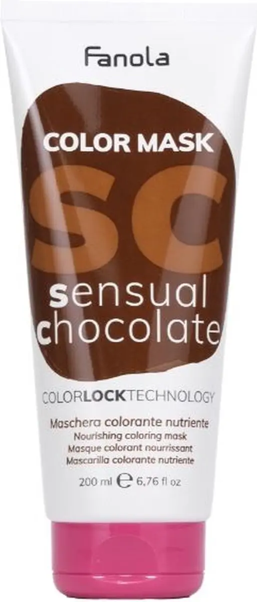 Fanola Color Mask Senual Chocolate 200ml - 200 Stuks