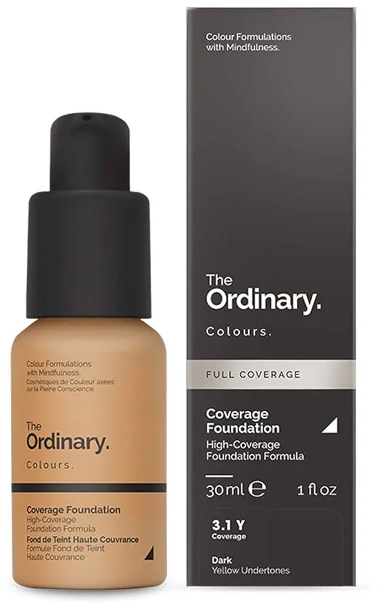 The Ordinary Colours Full Coverage Foundation SPF 15 3.1 Y