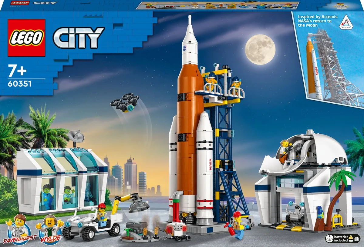 LEGO City Raketlanceerbasis 60351