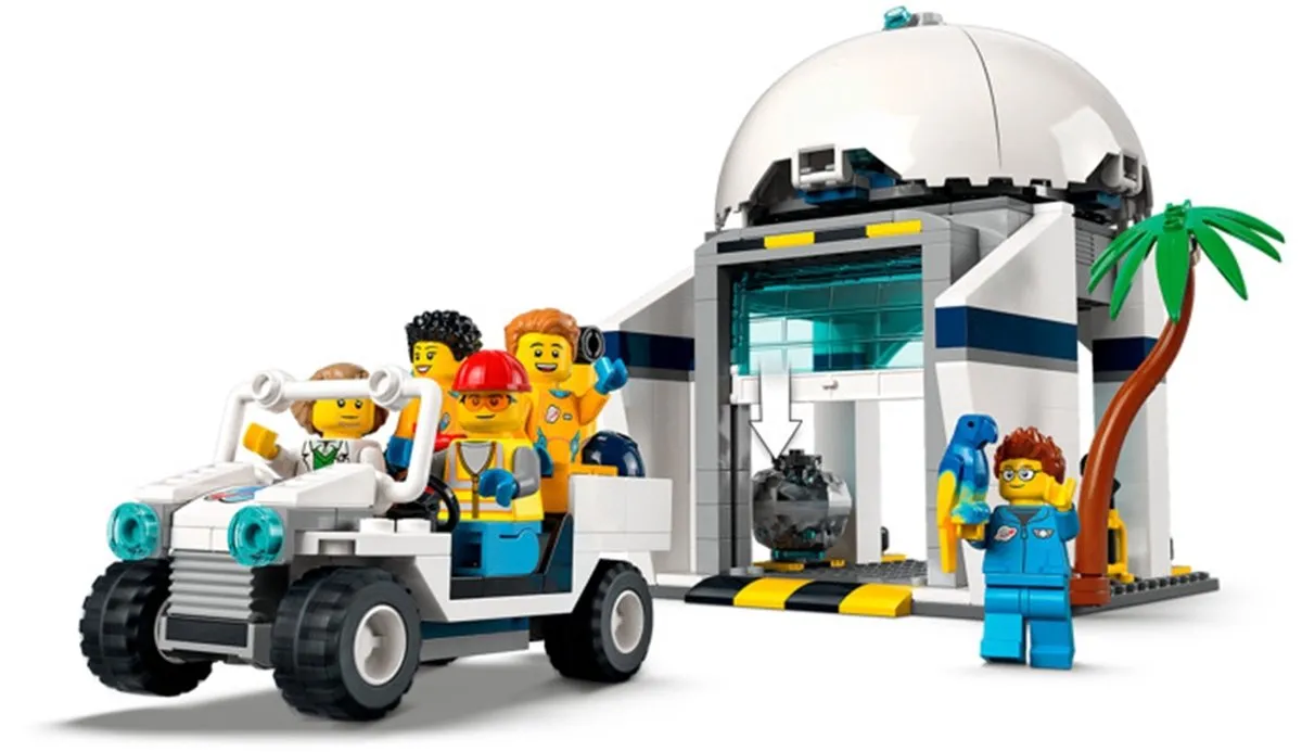 LEGO City Raketlanceerbasis 60351 - 1010 Stukken - 7 Minifiguren