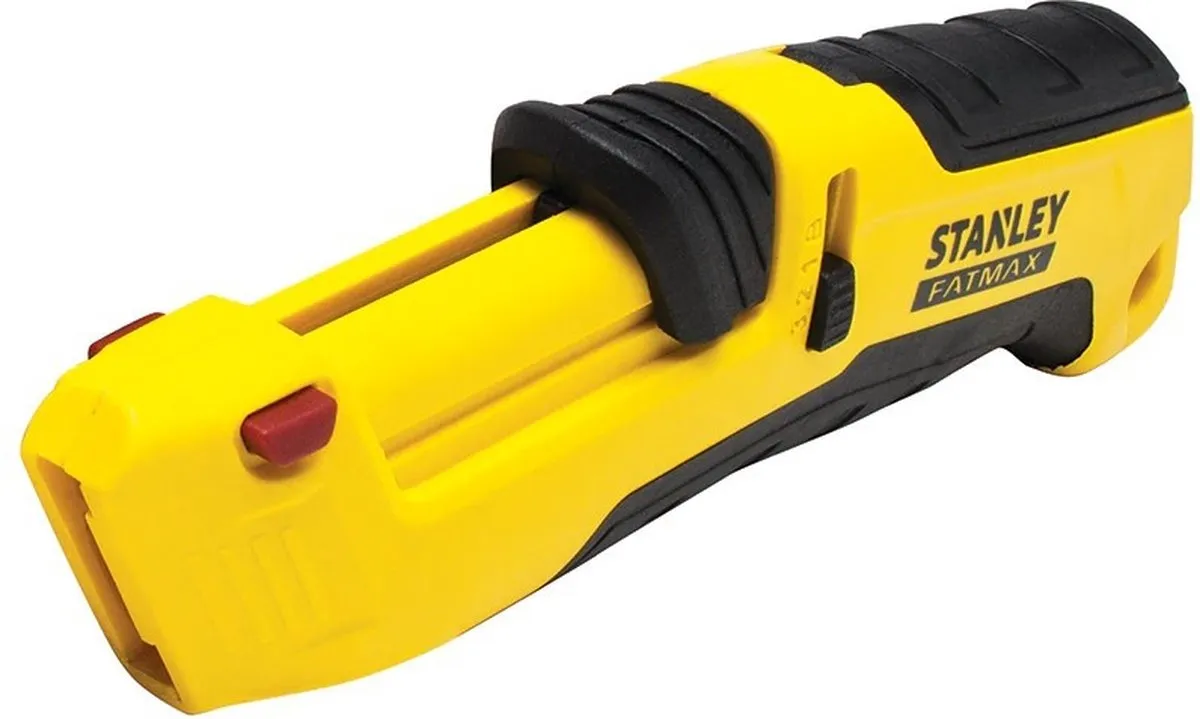 Stanley FatMax VEILIGHEIDSMES TRI SLIDE BIMAT - Geel