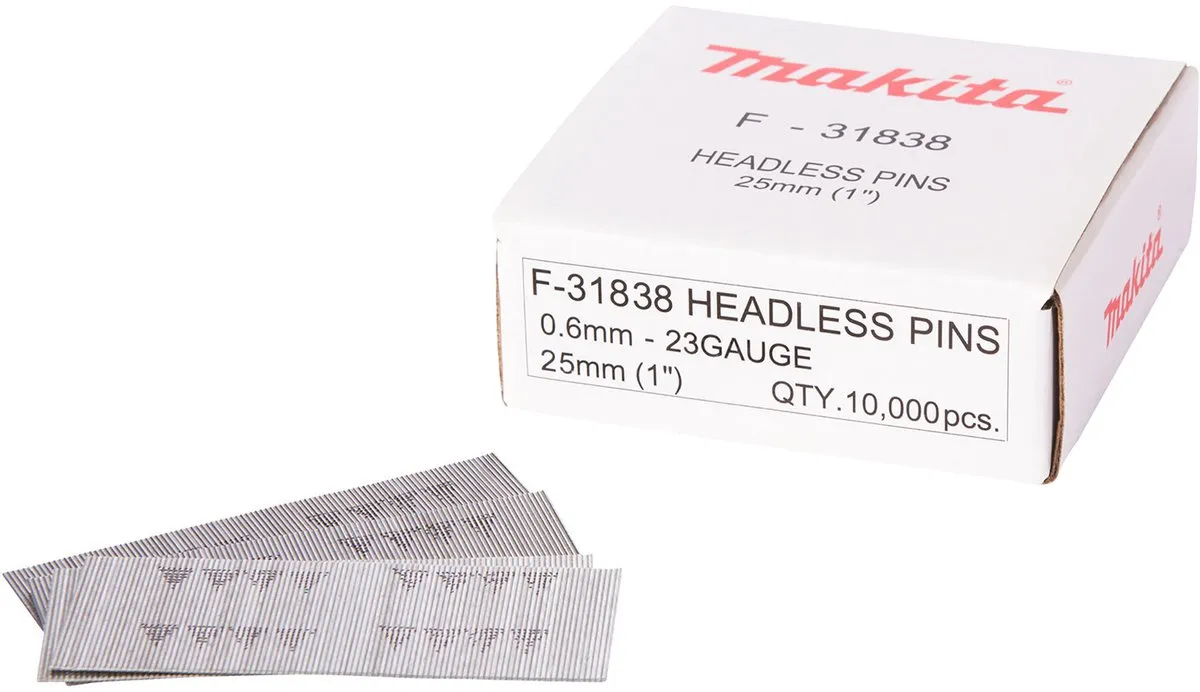 Makita F-31838 Spijkers - 25mm - Gegalvaniseerd - 10.000 Stuks - afbeelding 6 van 6
