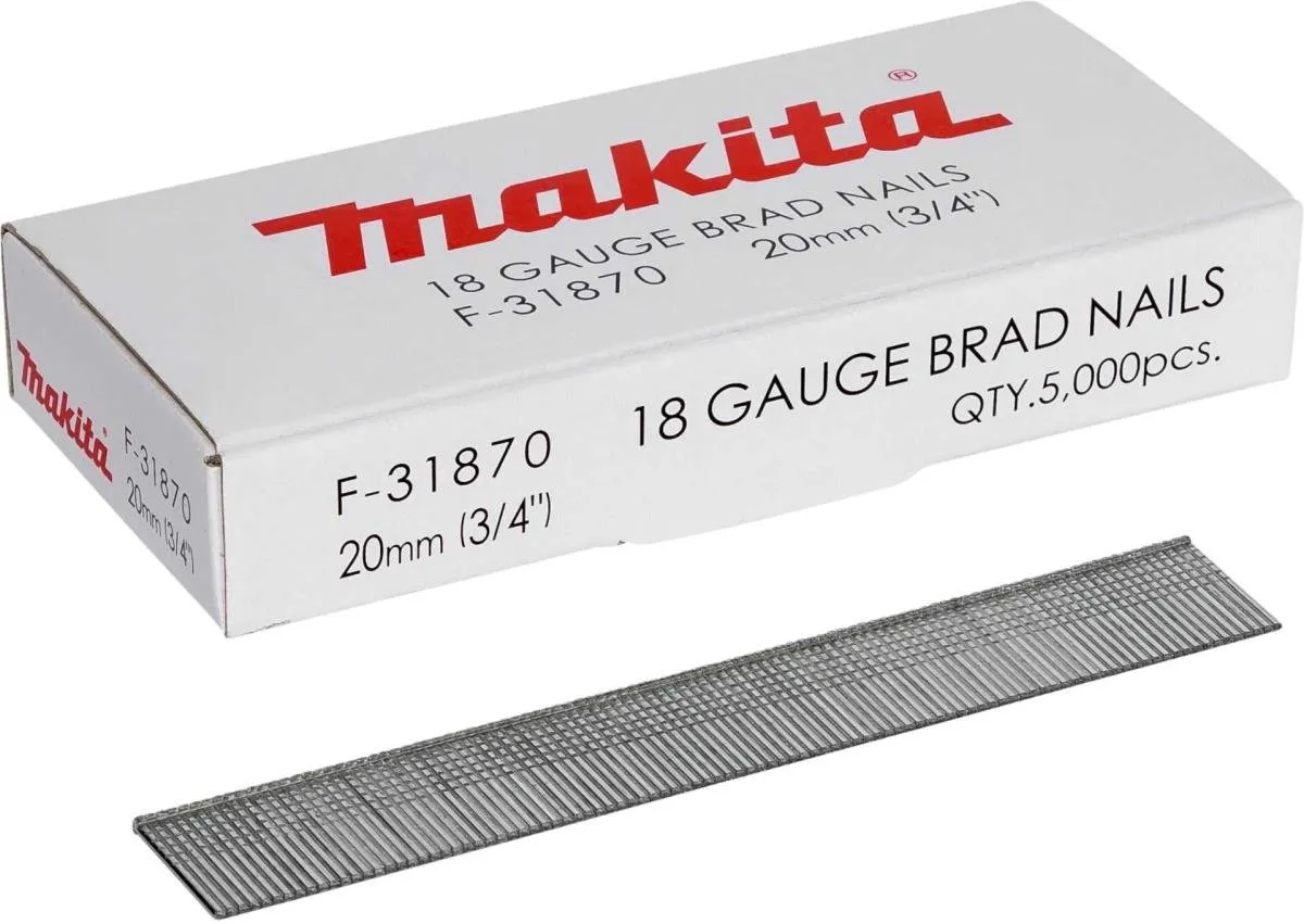Makita F-31870 Bradnagels 20mm - 5000 Stuks