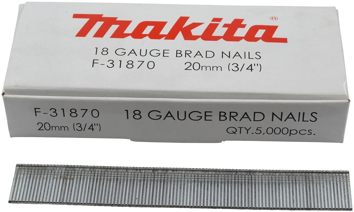 Makita F-31870 Bradnagels 20mm