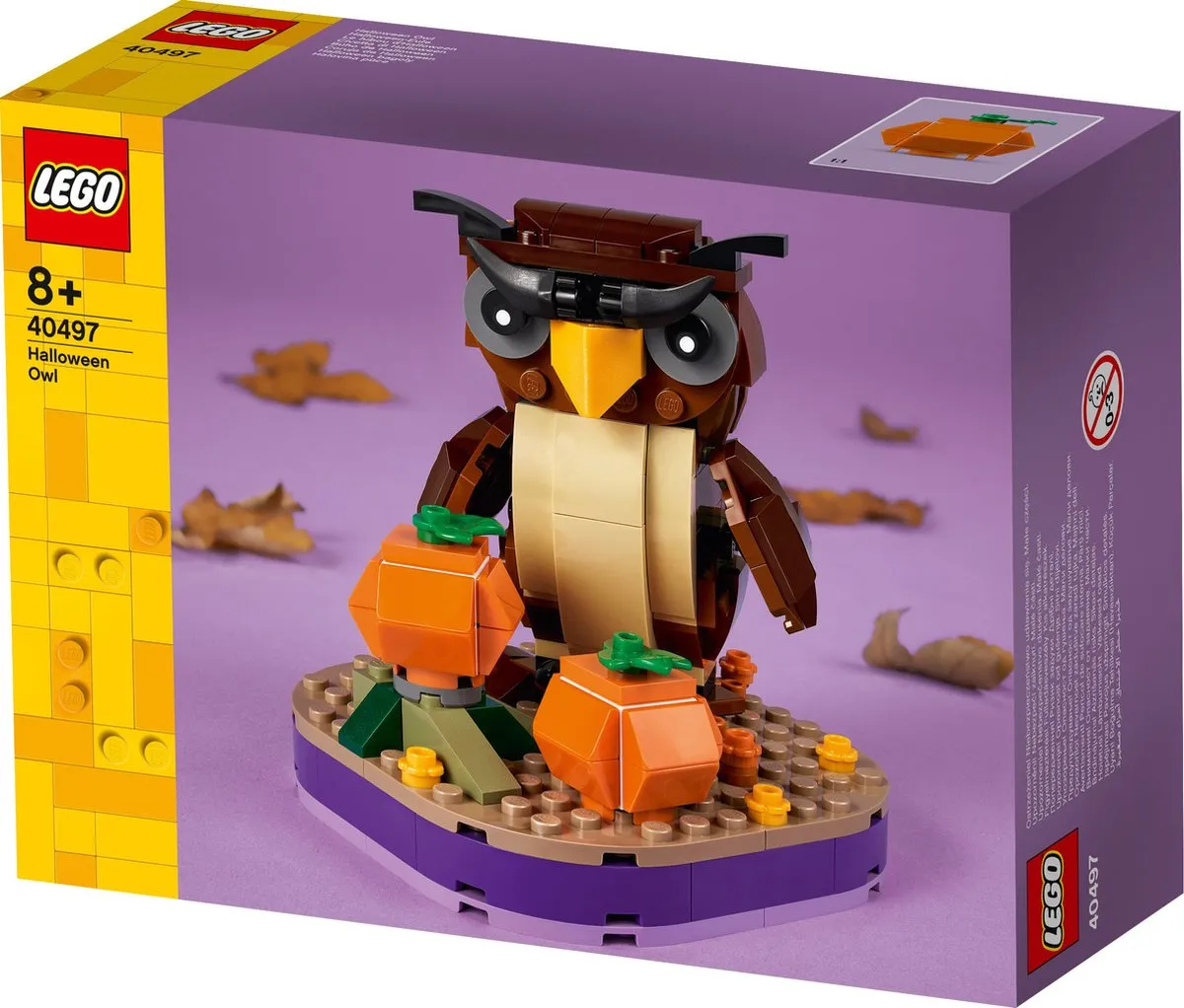 LEGO Brickheadz Halloweenuil 40497 - afbeelding 3 van 6