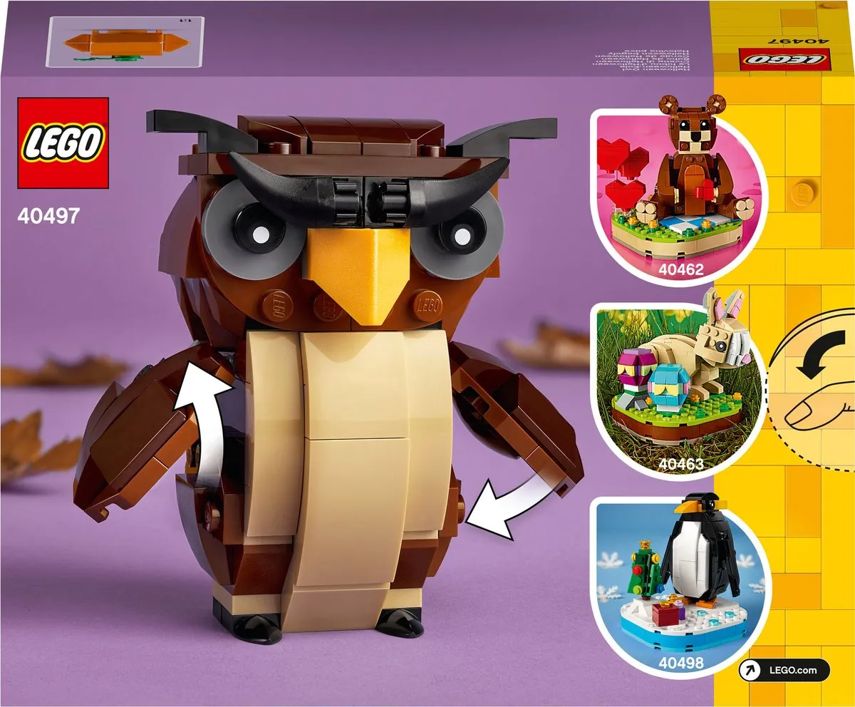 LEGO Brickheadz Halloweenuil 40497 - afbeelding 4 van 6