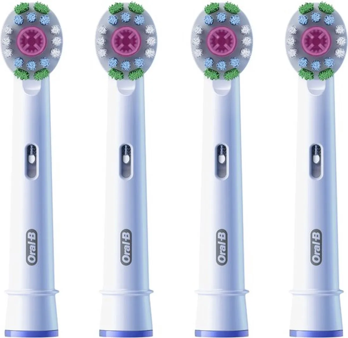 Oral-B 3D White Pro Opzetborstels - 4 Stuks