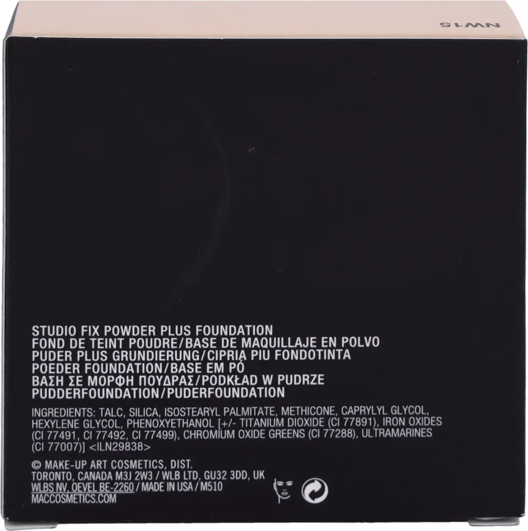 MAC Studio Fix Powder Plus Foundation NW15 - 15ml