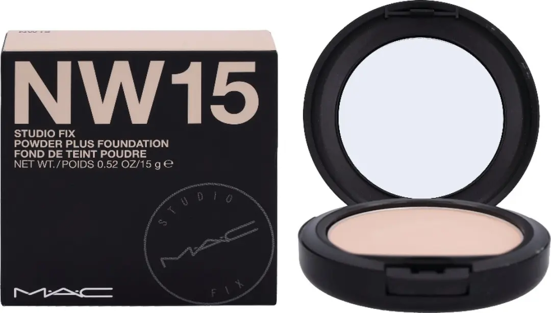 MAC Studio Fix Powder Plus Foundation NW15 - 15ml - afbeelding 6 van 6