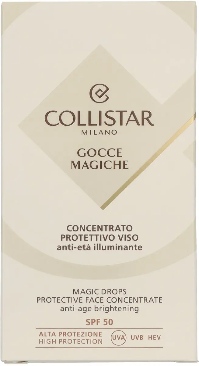 Collistar Anti-Age Brightening Protective Drops SPF 50 Serum 30ml