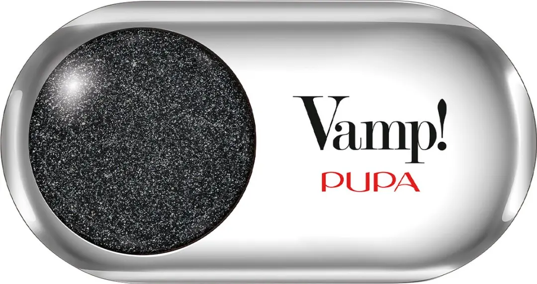 Pupa Milano Vamp! Metallic Oogschaduw 301 Frozen Black - 1,5 g