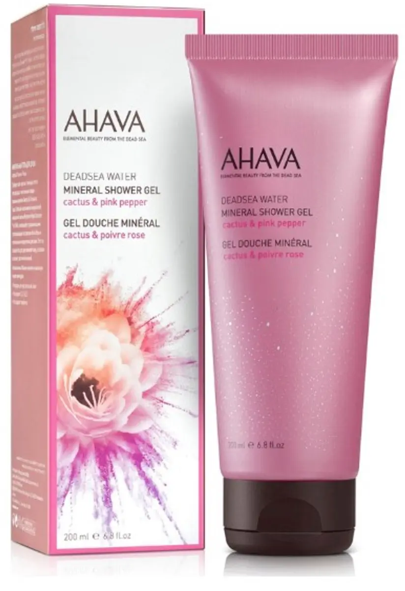 AHAVA Cactus Pink Pepper Mineral Shower Gel 200ml