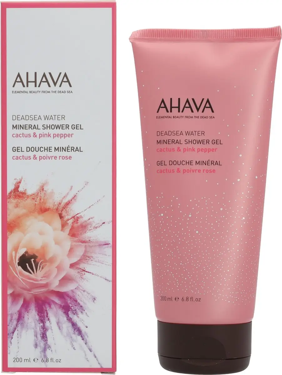 AHAVA Cactus Pink Pepper Mineral Shower Gel 200ml