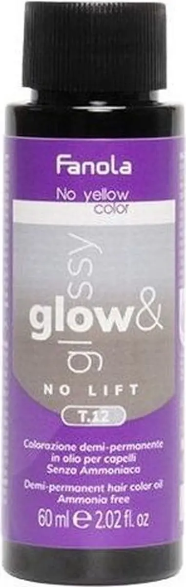 Fanola Glow & Glossy Toner T.21 - 60ml - Paars