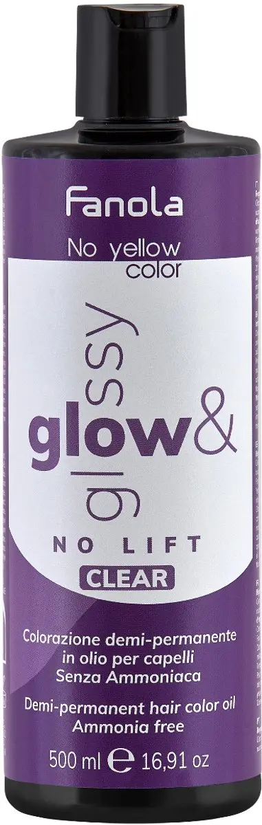 Fanola Glow & Glossy Toner T.21 - 60ml - Paars