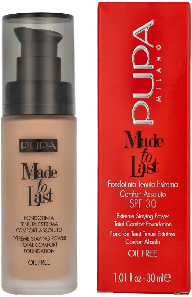 Pupa Made to Last Foundation Cinnamon Beige 055 - 30ml