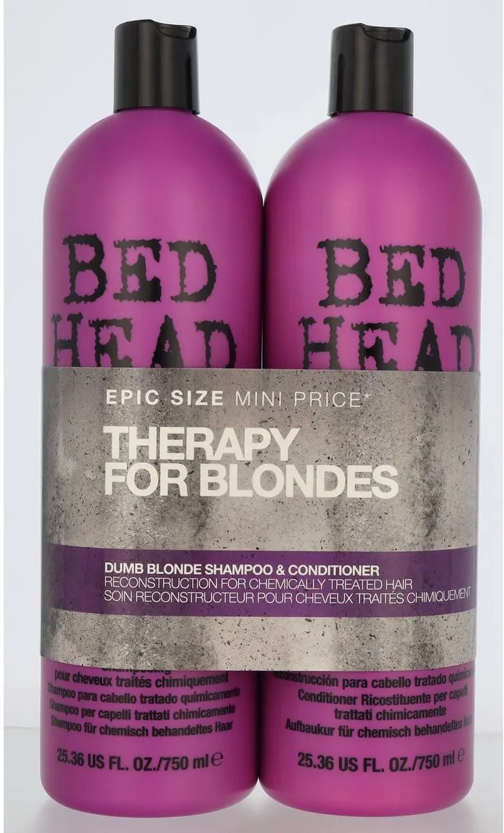 TIGI Dumb Blonde Duo Shampoo & Conditioner 1500ml
