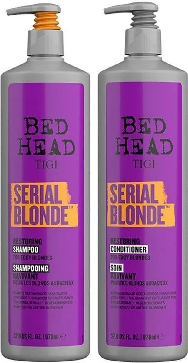 TIGI Dumb Blonde Duo Shampoo & Conditioner 1500ml
