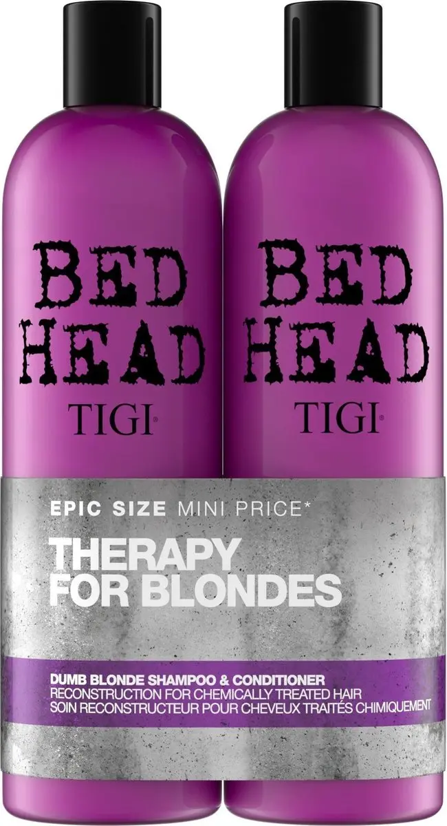 TIGI Dumb Blonde Duo Shampoo & Conditioner 1500ml