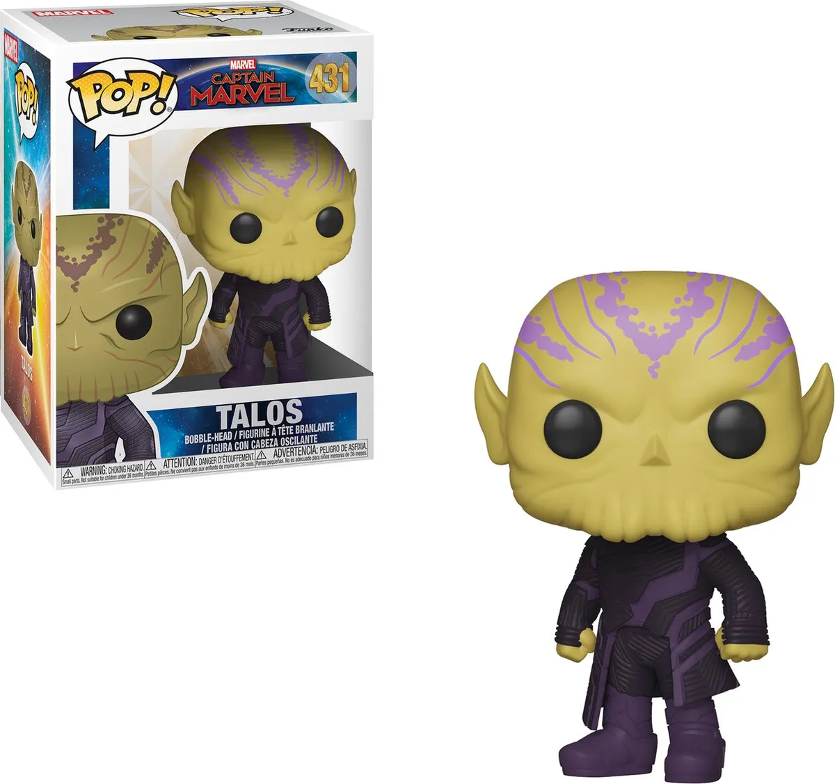 Funko POP! Talos Captain Marvel Figuur 36378