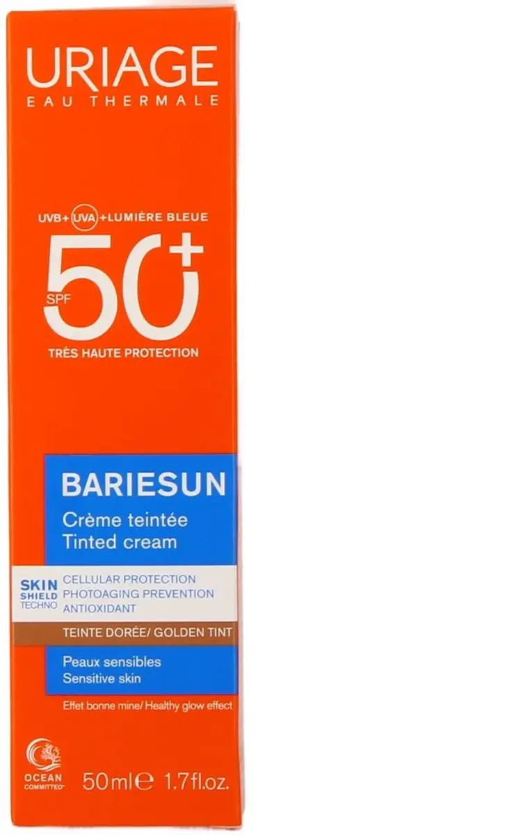 Uriage Bariesun Golden Tinted Cream SPF50 50ml