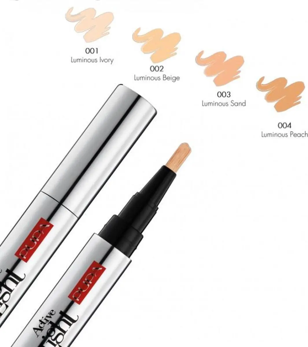 Pupa Active Light Concealer 004 Luminous Peach - 4ml