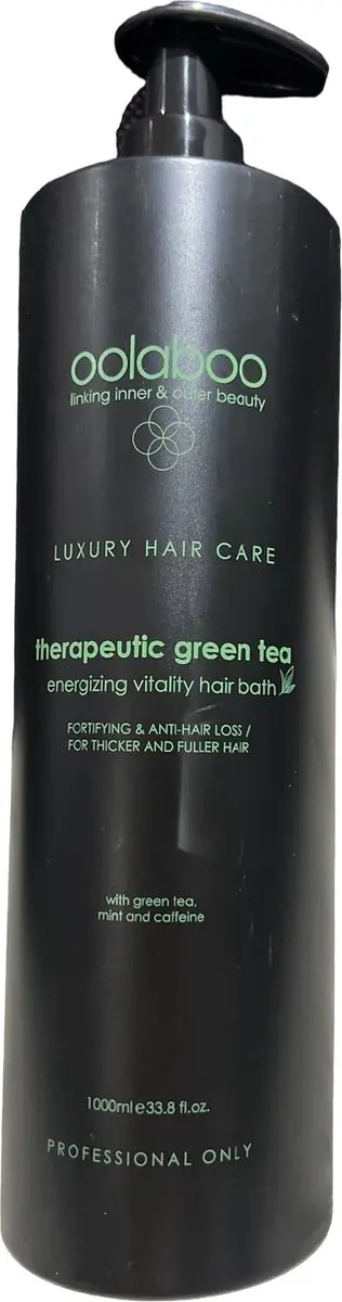 Oolaboo Therapeutic Green Tea Shampoo 1000ml