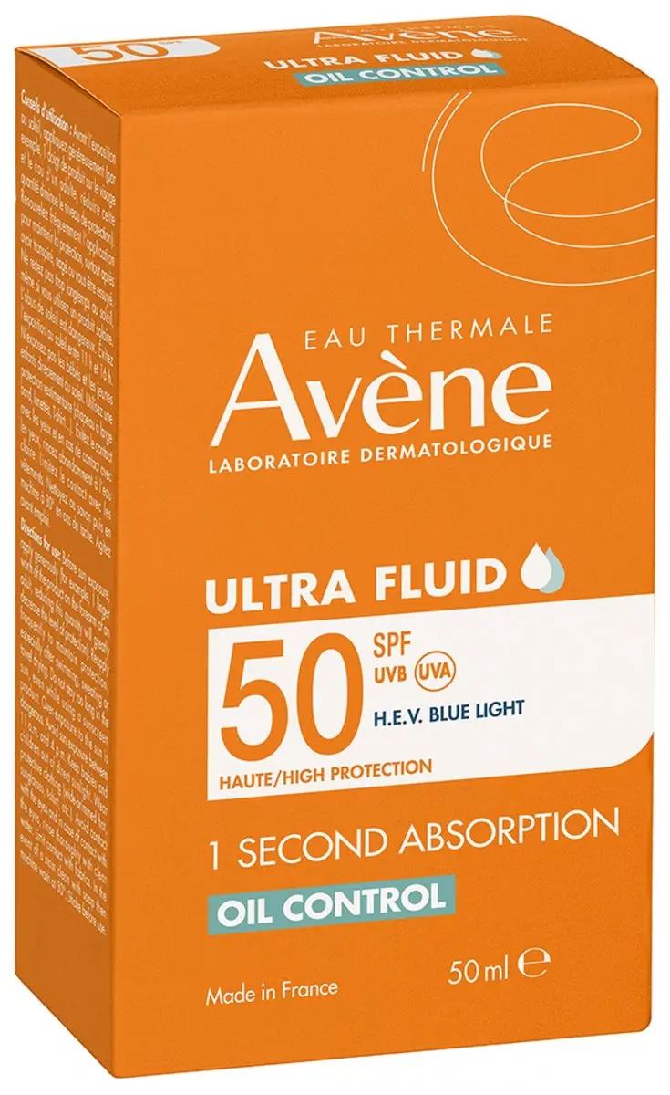 Avène Ultra Fluid 1 Sec Oil Control SPF 50 - 50ml