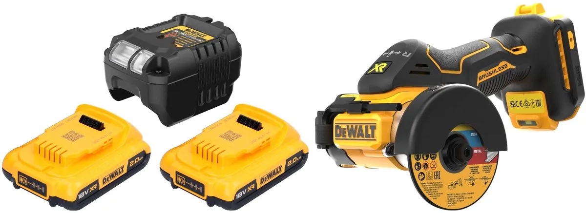 DeWalt DCS438 D2 Multimaterialensnijder 18V 76mm