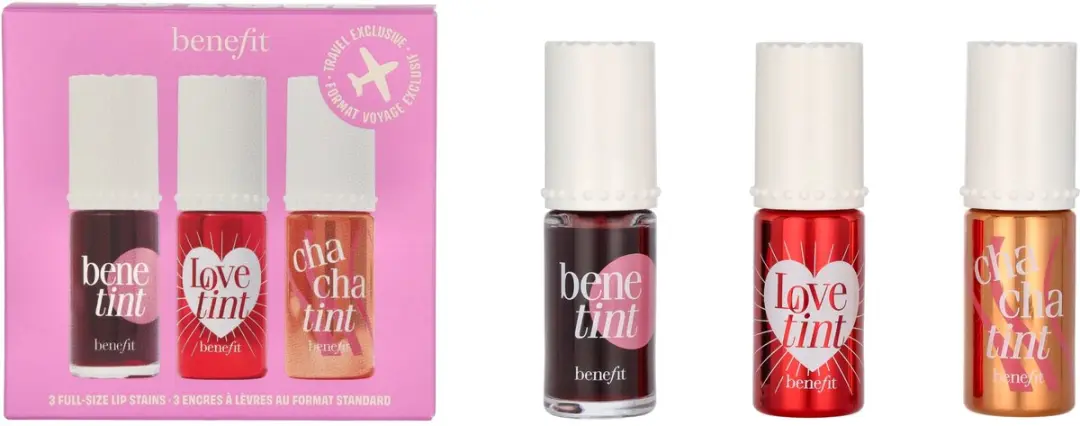 Benefit Lip Tints To Love Set - 3 Kleuren