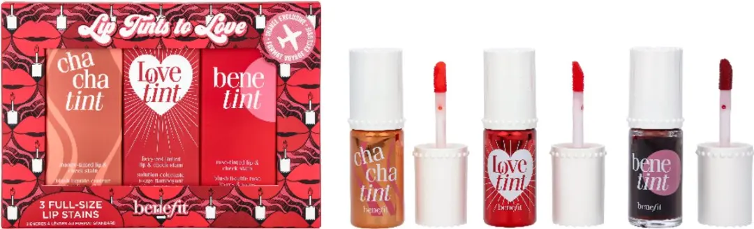 Benefit Lip Tints To Love Set - 3 Kleuren