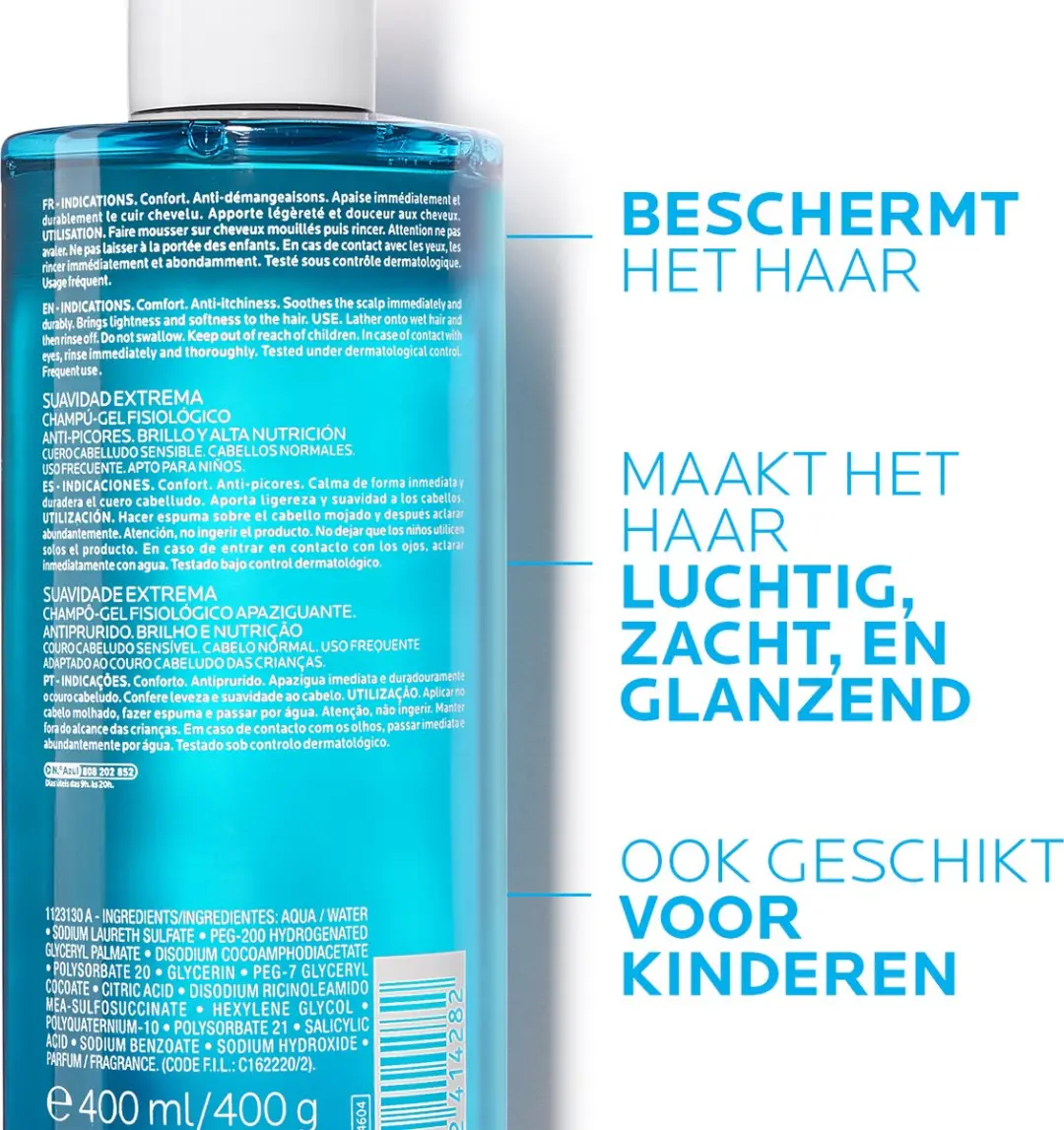 La Roche-Posay Kerium Shampoo Extra Zacht 400ml