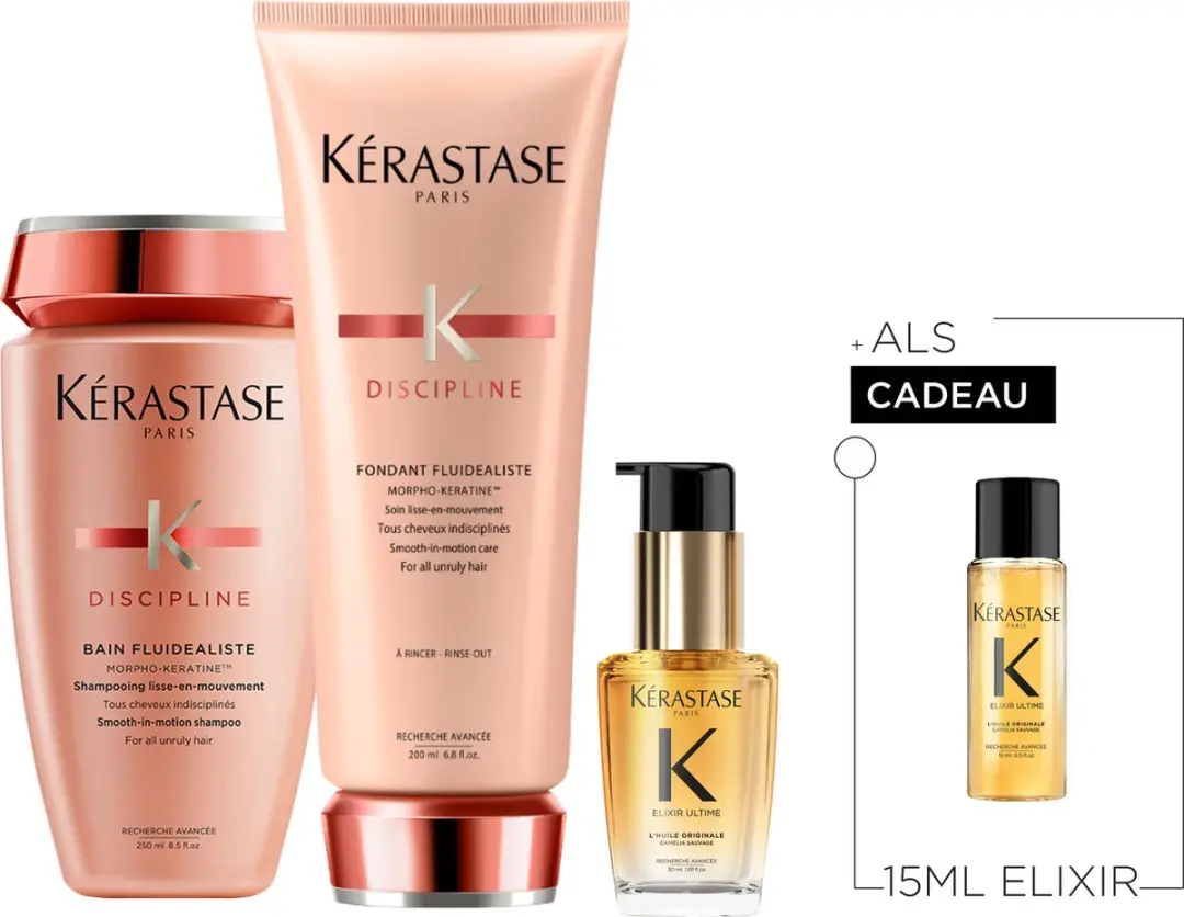 Kérastase Discipline Fluidéaliste Anti-Frizz Trio