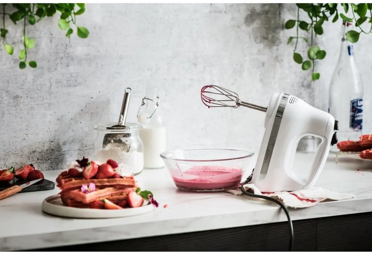 KitchenAid 5KHM5110EWH Staafmixer - 5 Snelheden - 85W - Wit