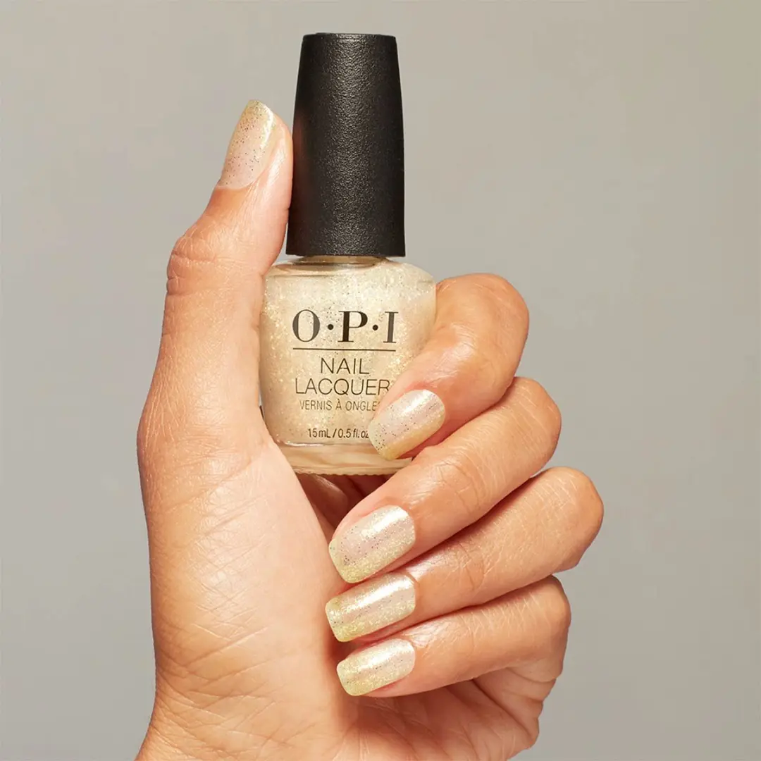 O.P.I. Nail Lacquer Gliterally Shimmer 15ml - Zwart