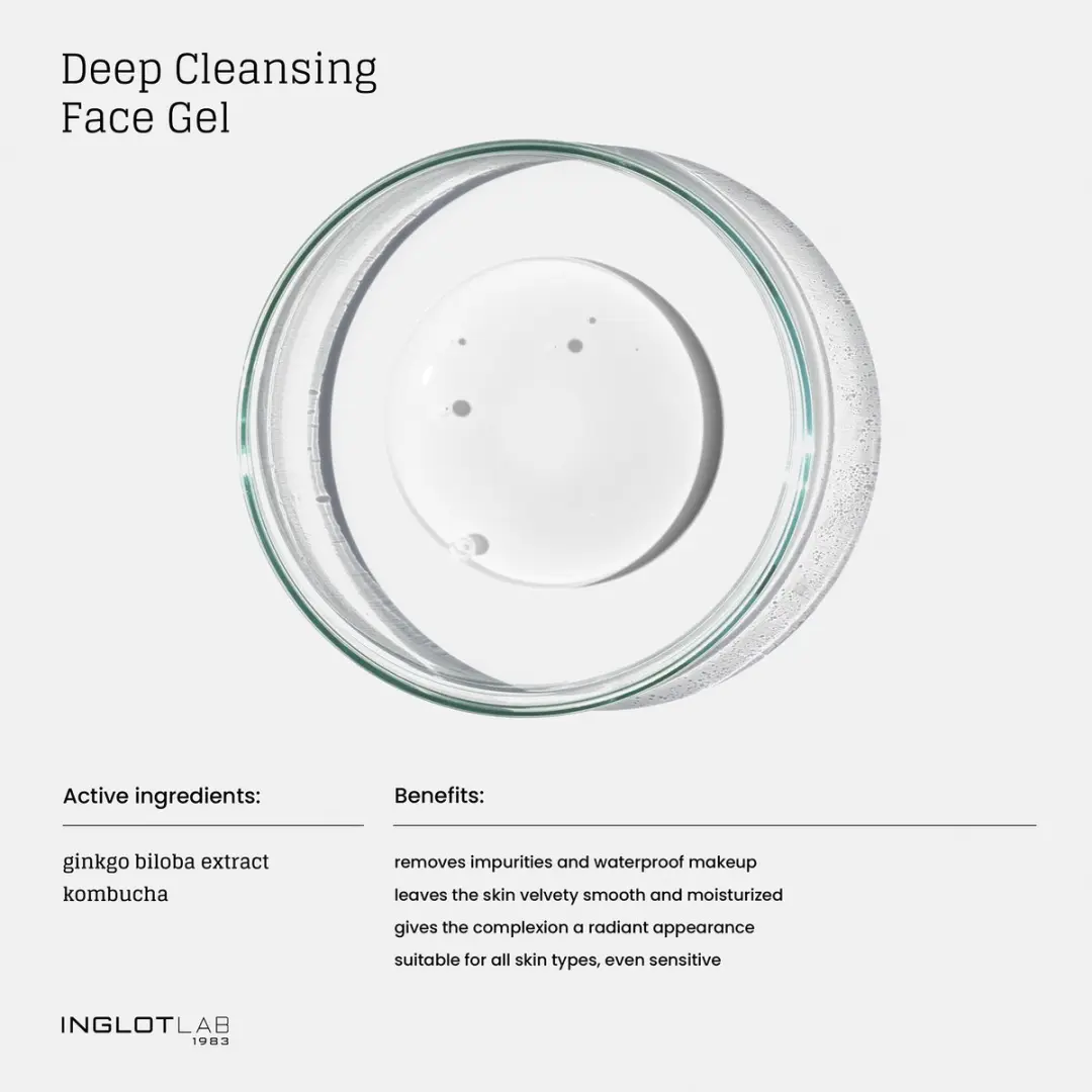 Inglot Deep Cleansing Face Gel 145ml